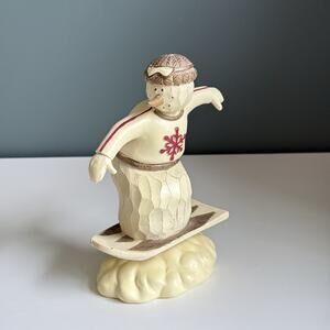 Flurryville Collection By Living Quarters Zach‎ the Snowboarding Maniac Snowman